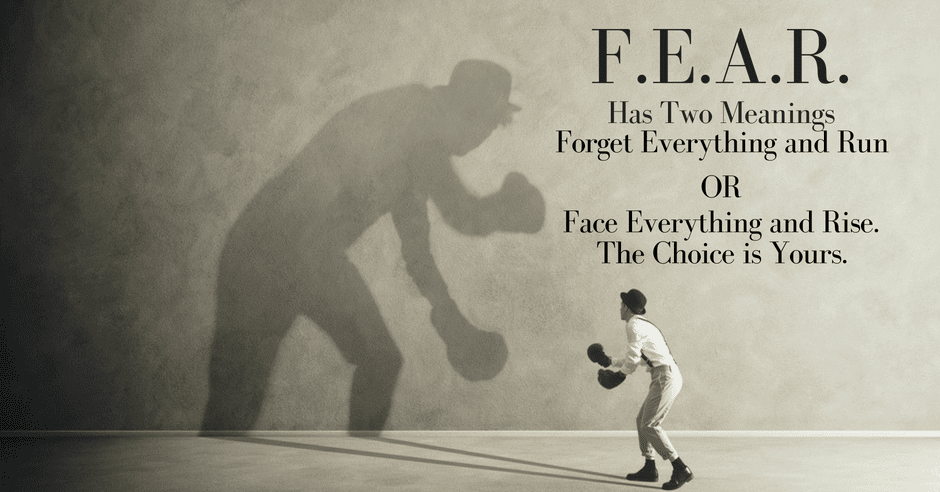 Fear Has Two Meanings Berwyn PA Healthy Lifestyle