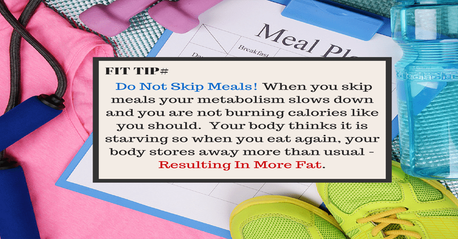 Fit Tip - Do Not Skip Meals Elverson PA